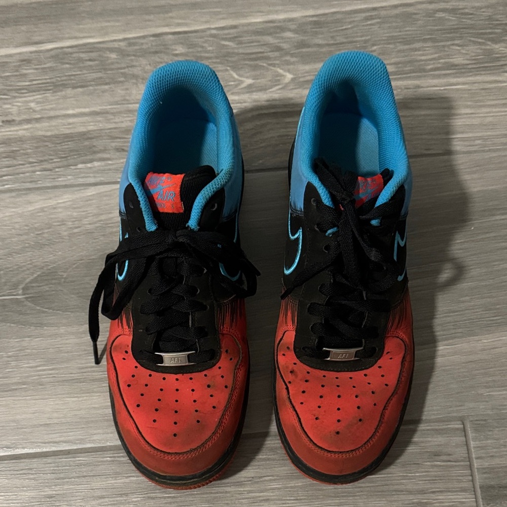 Men’s Airforce One AF1 Spider Man Low Top Sneaker